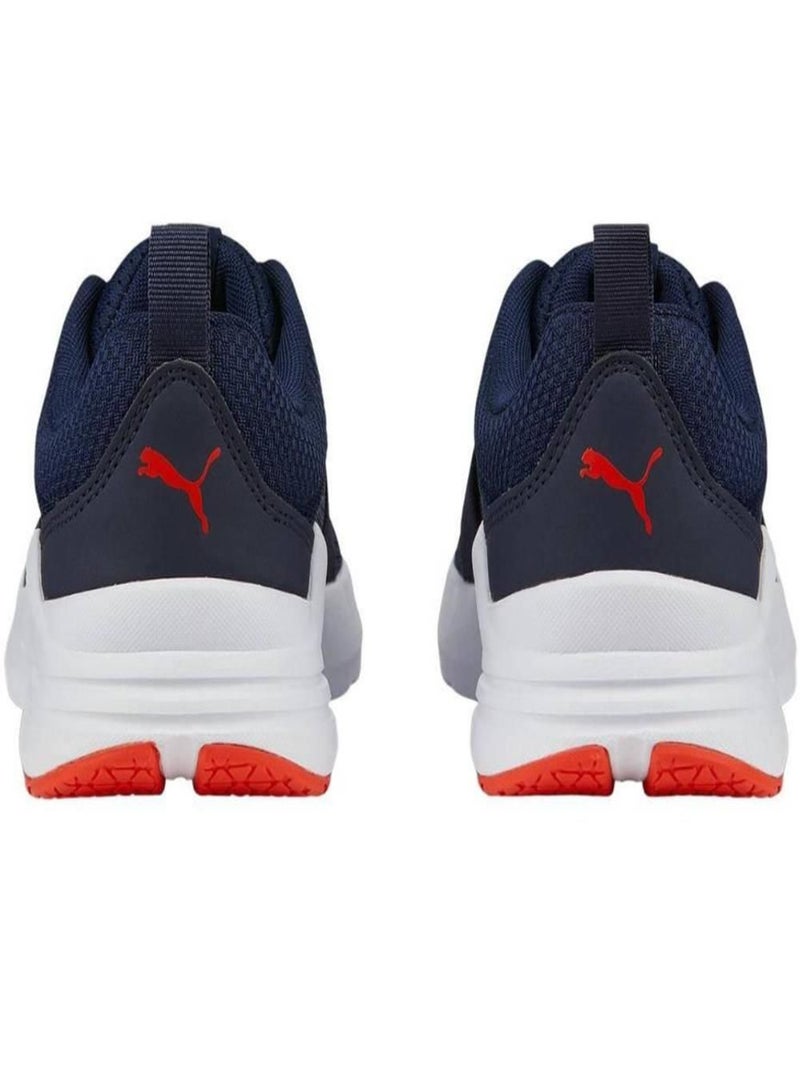 Puma - Baskets WIRED RUN Bleu marine - Kiabi