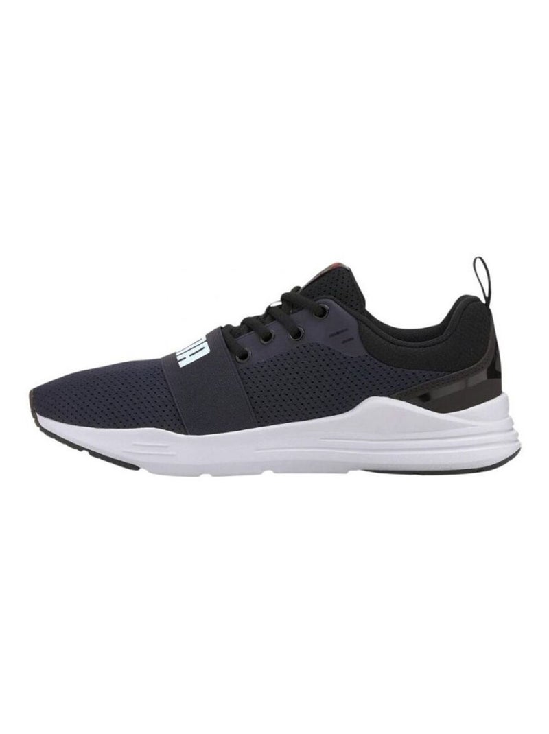 Puma - Baskets WIRED RUN Bleu marine - Kiabi