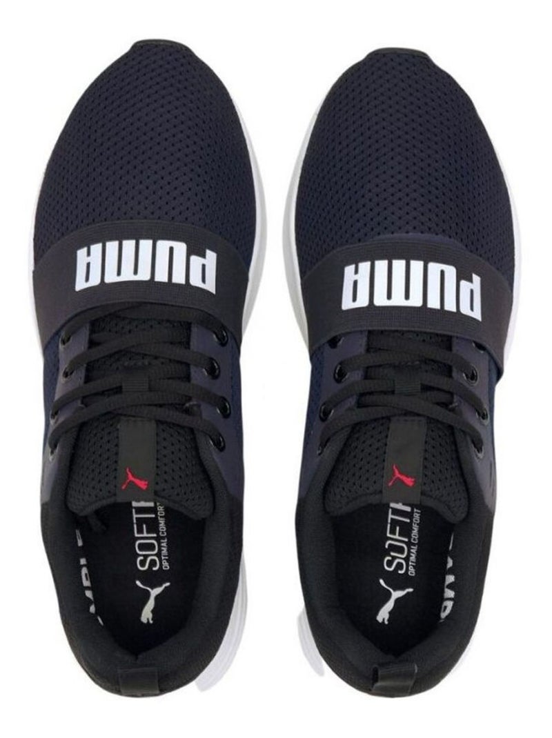 Puma - Baskets WIRED RUN Bleu marine - Kiabi