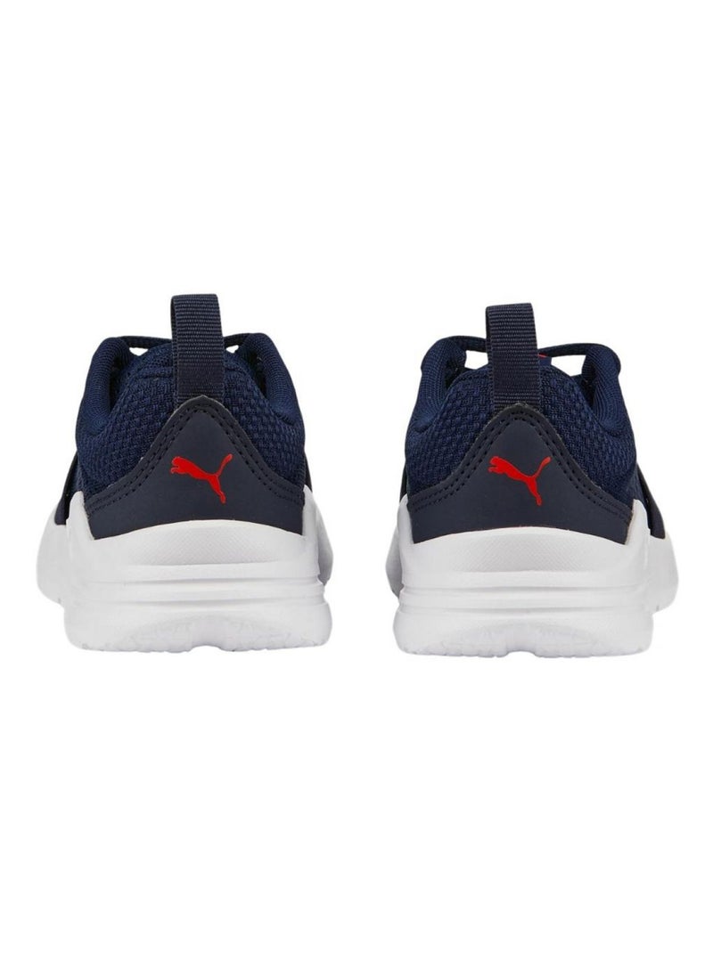 Puma - Baskets WIRED RUN Bleu marine - Kiabi