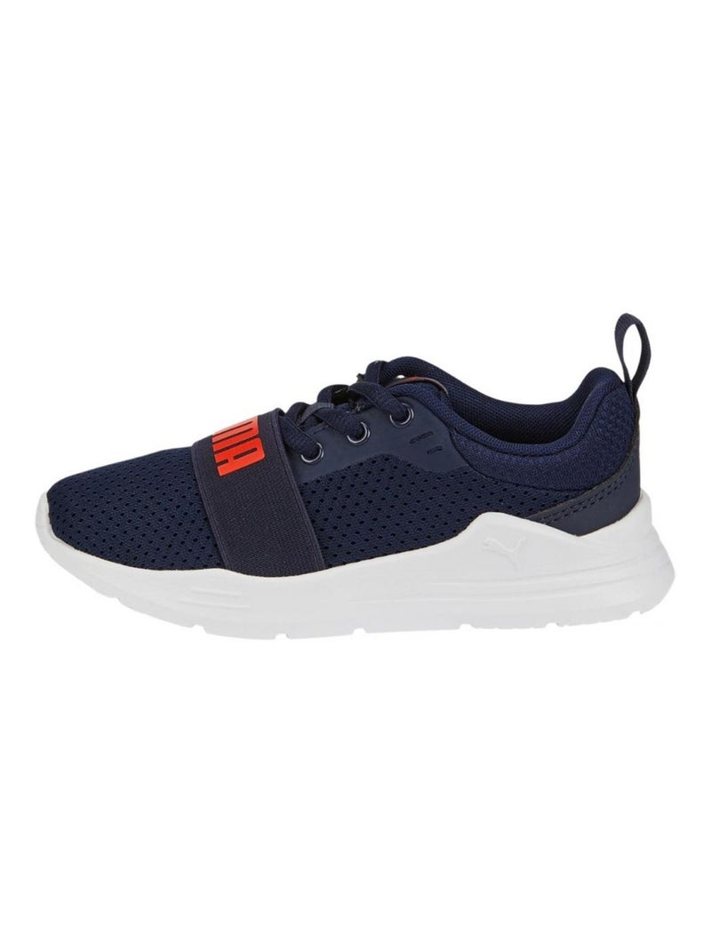 Puma - Baskets WIRED RUN Bleu marine - Kiabi