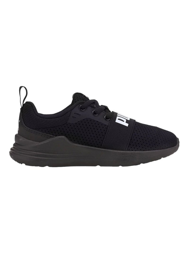 Puma - Baskets WIRED RUN Noir Blanc - Kiabi