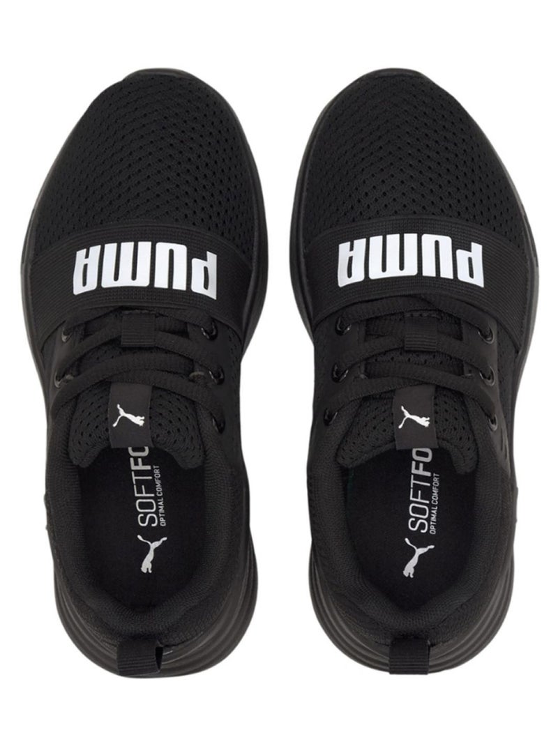 Puma - Baskets WIRED RUN Noir Blanc - Kiabi
