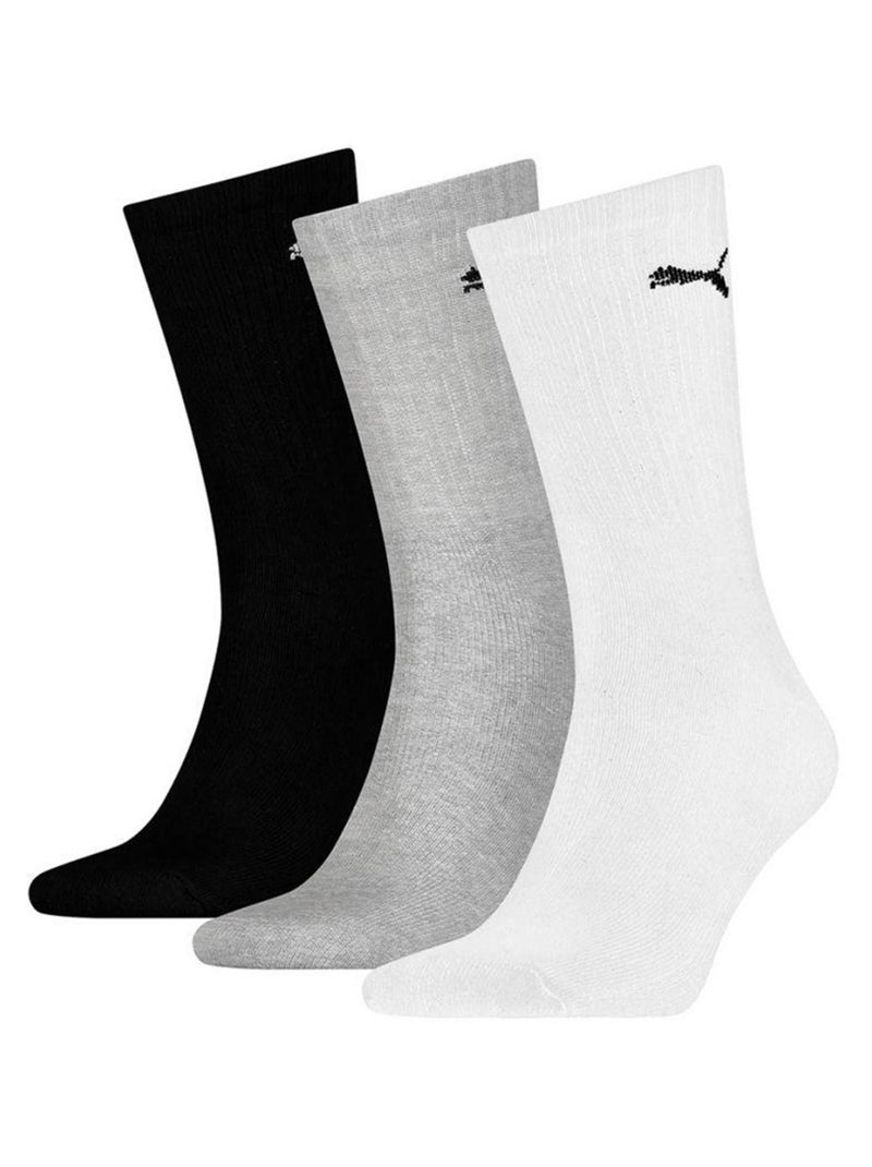 Puma - Chaussettes Blanc - Kiabi