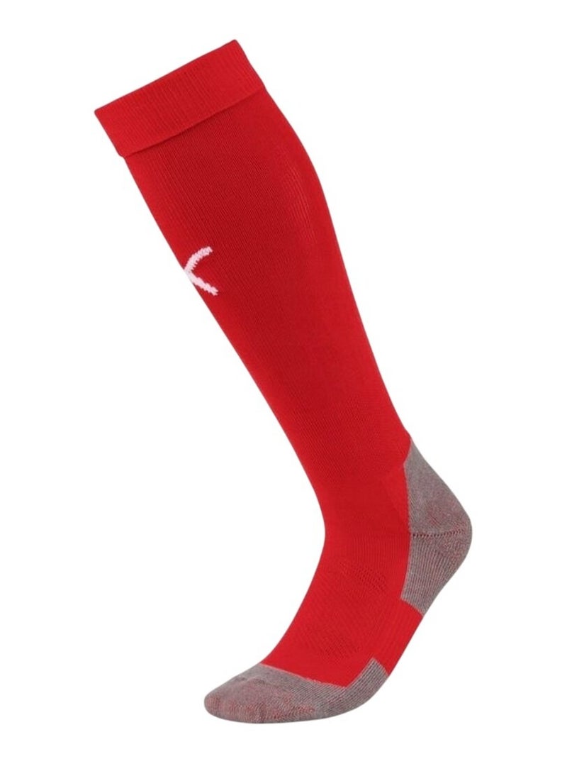 Puma - Chaussettes de foot LIGA CORE Blanc Rouge - Kiabi