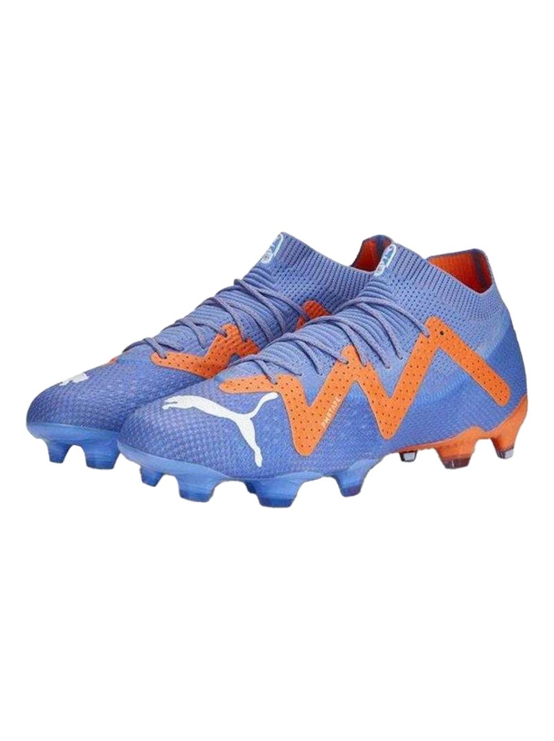 Puma - Chaussures de foot FUTURE ULTIMATE Bleu Orange Blanc - Kiabi
