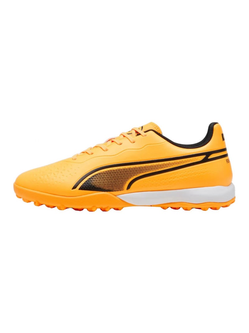 Puma - Chaussures de foot pour terrain artificiel KING MATCH Orange - Kiabi