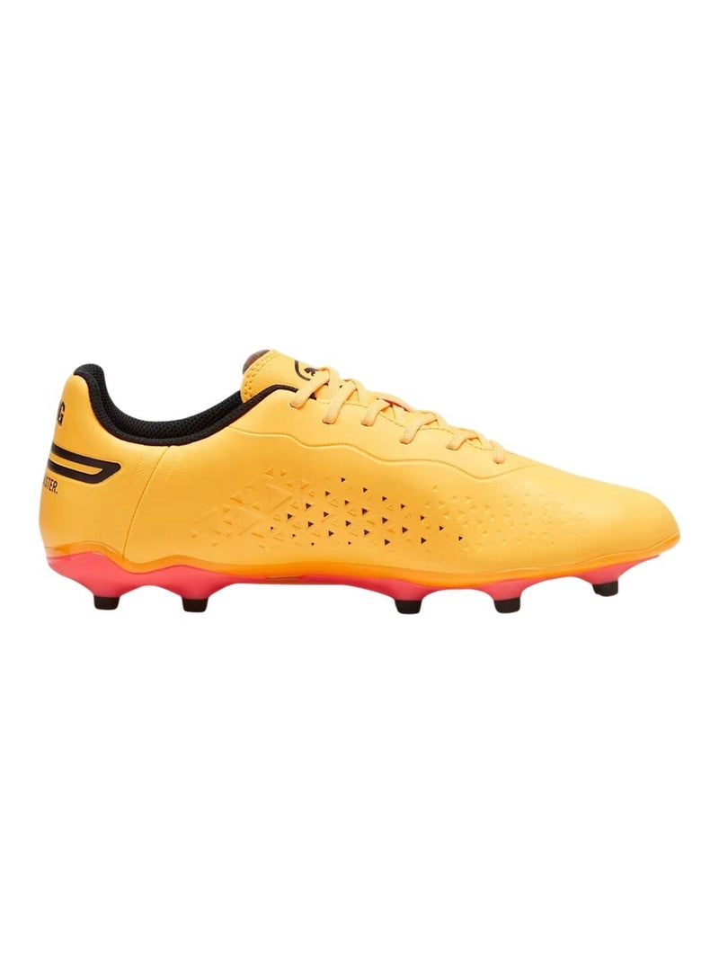 Puma - Chaussures de foot pour terrain ferme match style Lit double Orange - Kiabi