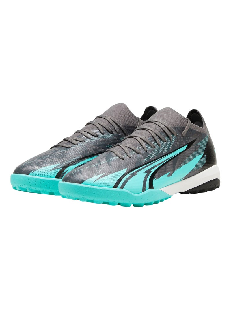 Puma - Chaussures de foot ULTRA MATCH RUSH Bleu Gris - Kiabi