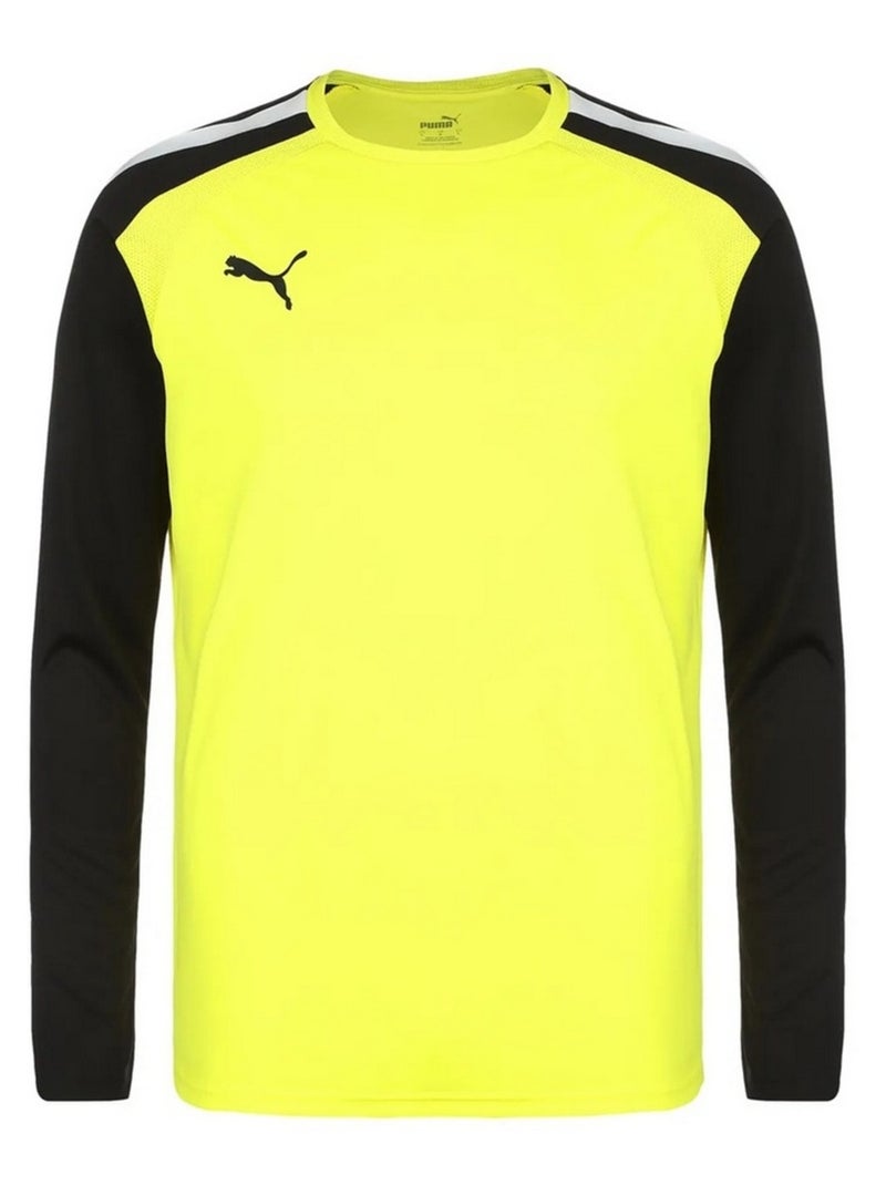 Puma - Maillot de gardien de but manches longues TEAMPACER Noir Jaune - Kiabi