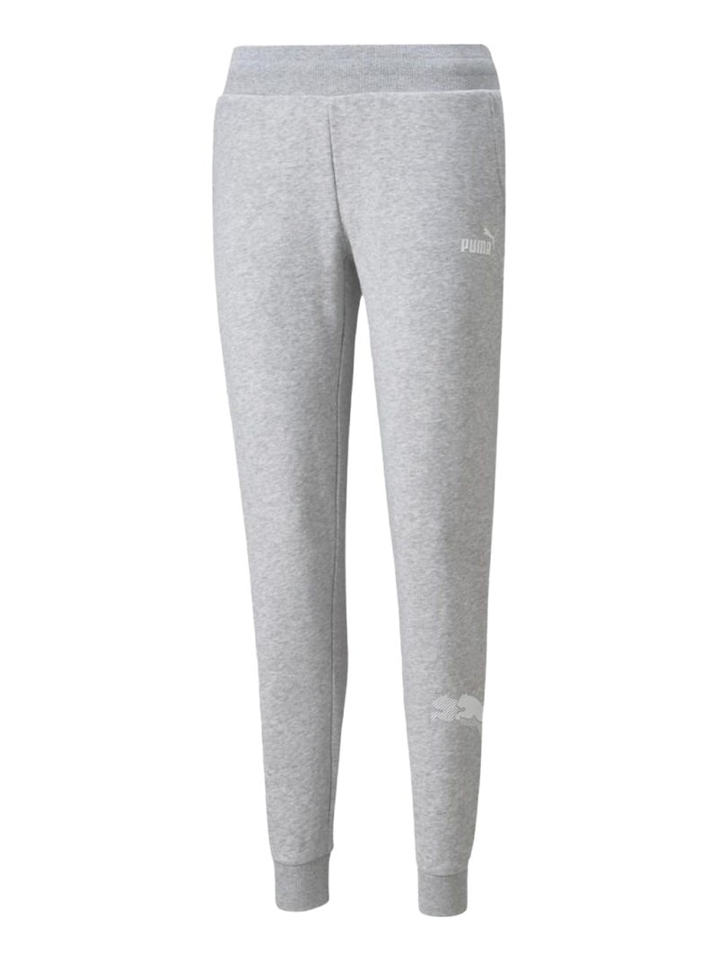 Puma - Pantalon de jogging POWER GRAPHIC Gris - Kiabi