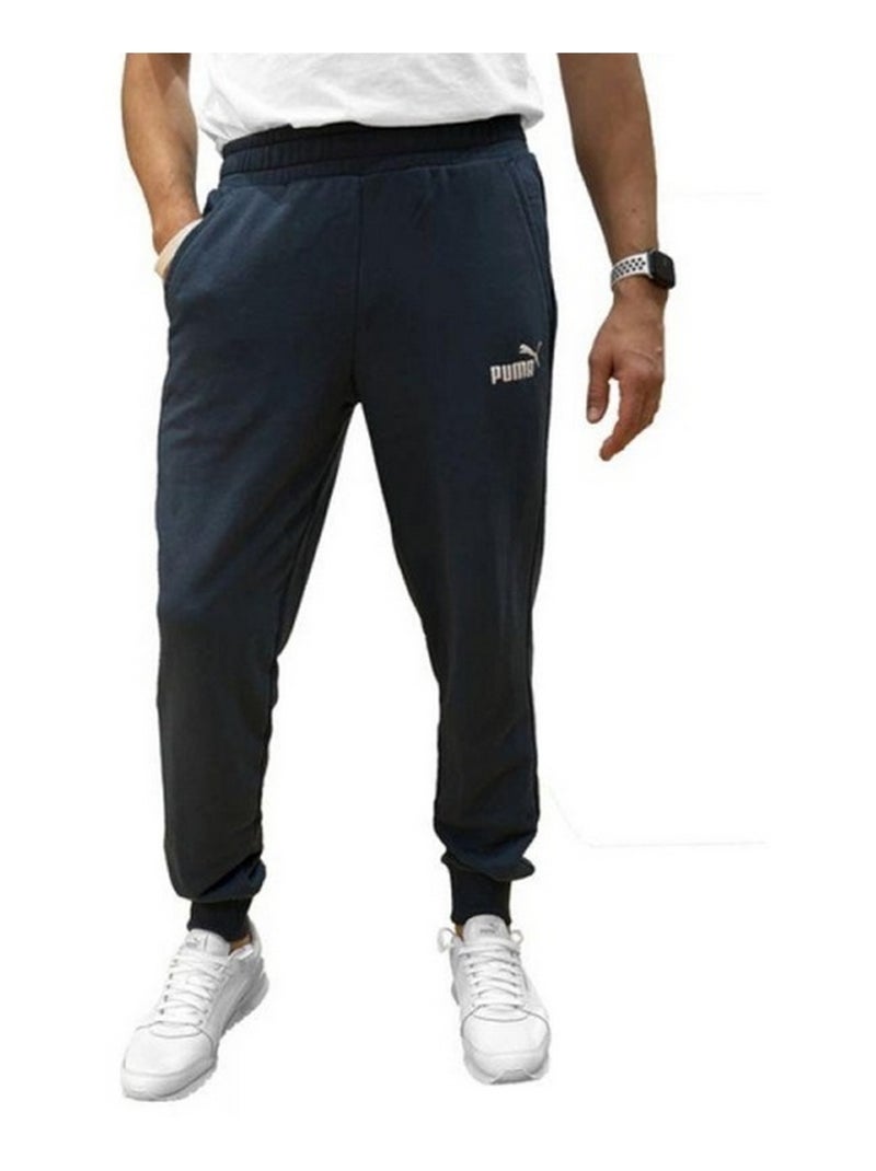 Puma - Pantalon de jogging style Logo ESS Bleu marine - Kiabi