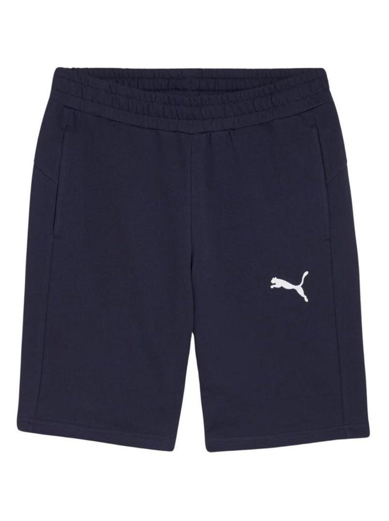 Puma - Short TEAM GOAL CASUALS Bleu marine - Kiabi