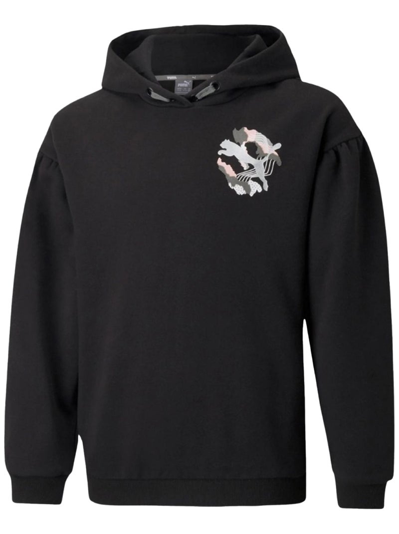 Puma - Sweat à capuche ALPHA Noir - Kiabi