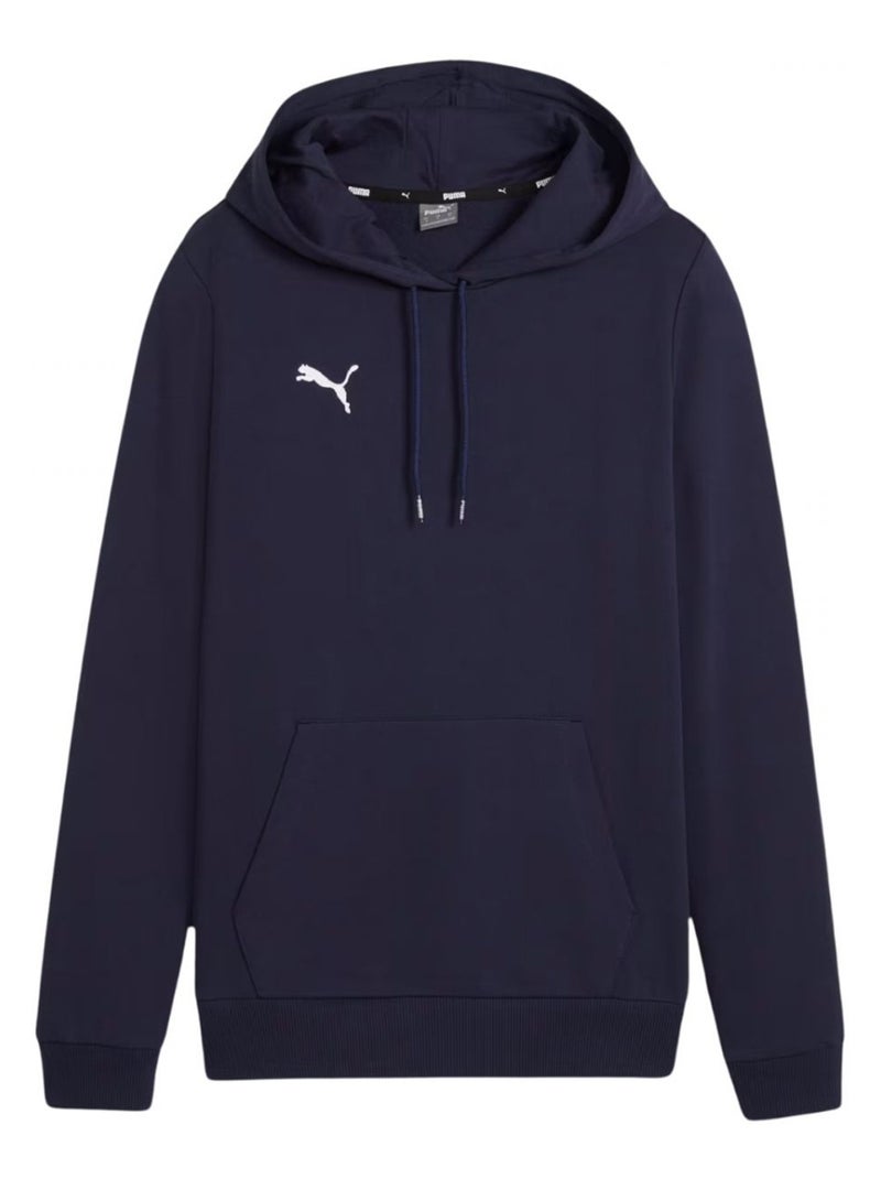 Puma - Sweat à capuche Décontracté TEAM GOAL Bleu marine - Kiabi