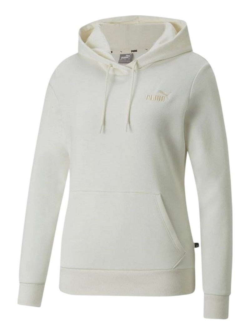 Puma - Sweat à capuche ESSENTIALS Beige - Kiabi