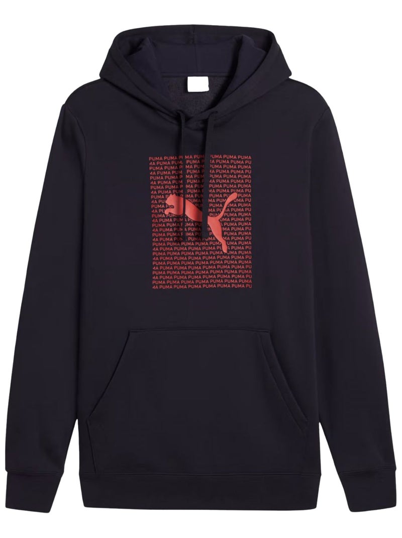 Puma - Sweat à capuche ESSENTIALS Bleu marine - Kiabi