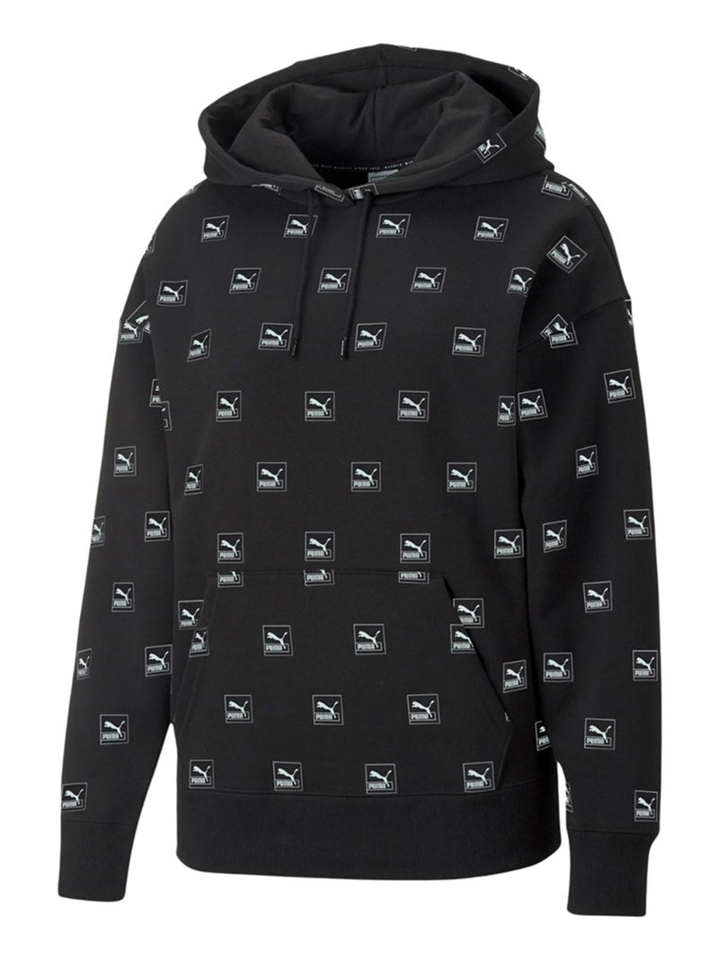 Puma - Sweat à capuche LOVE Noir - Kiabi