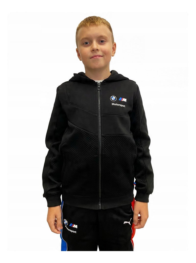 Puma - Sweat à capuche style BMW MOTORSPORT Noir - Kiabi