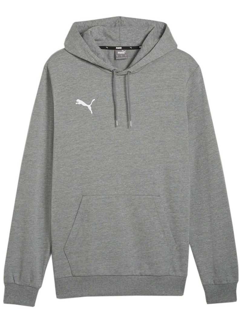 Puma - Sweat à capuche TEAM GOAL Gris - Kiabi