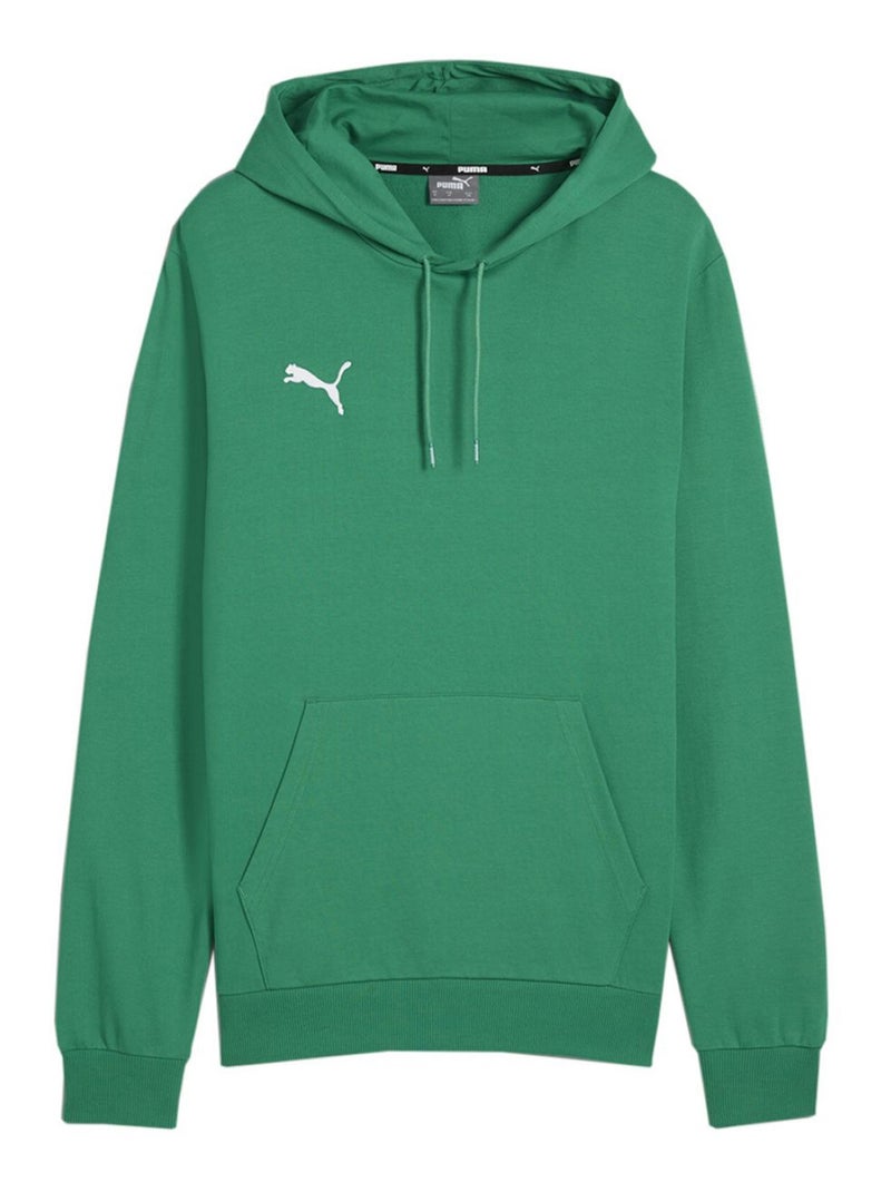 Puma - Sweat à capuche TEAM GOAL Vert - Kiabi