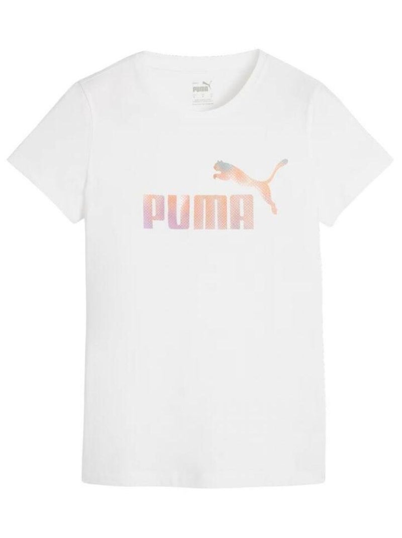 Puma - T-shirt ESS+ SUMMER DAZE Blanc - Kiabi