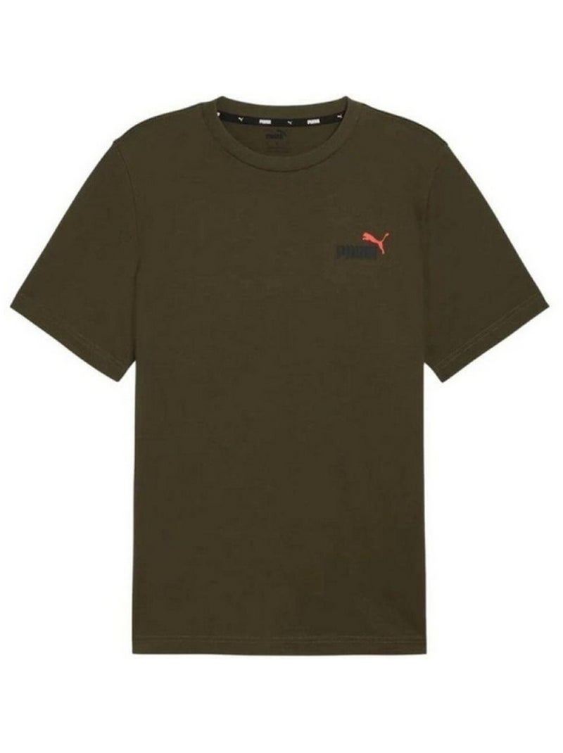 Puma - T-shirt ESS+ Vert - Kiabi