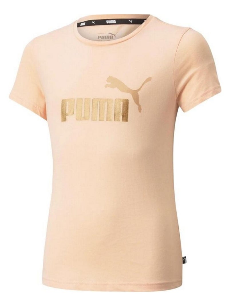 Puma - T-shirt ESSENTIALS+ Orange - Kiabi