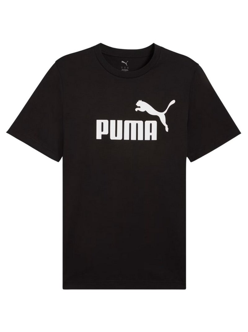 Puma - T-shirt style Logo ESS NO.1 Noir - Kiabi