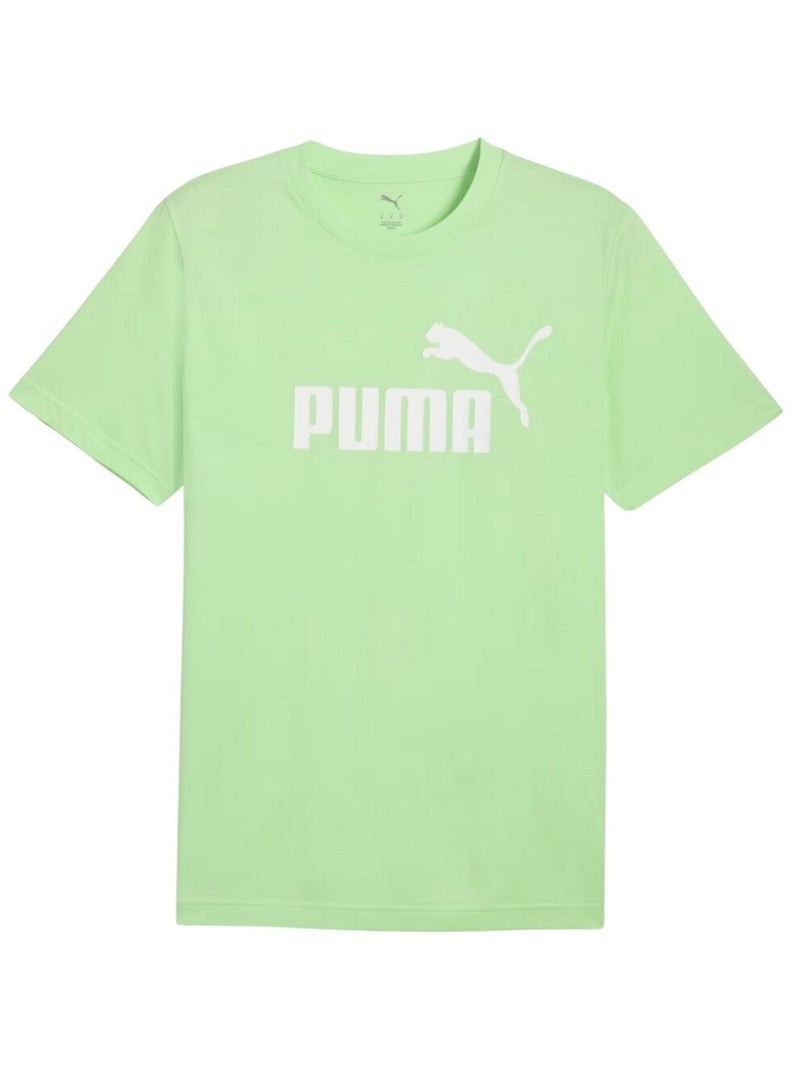 Puma - T-shirt style Logo ESS NO.1 Vert - Kiabi