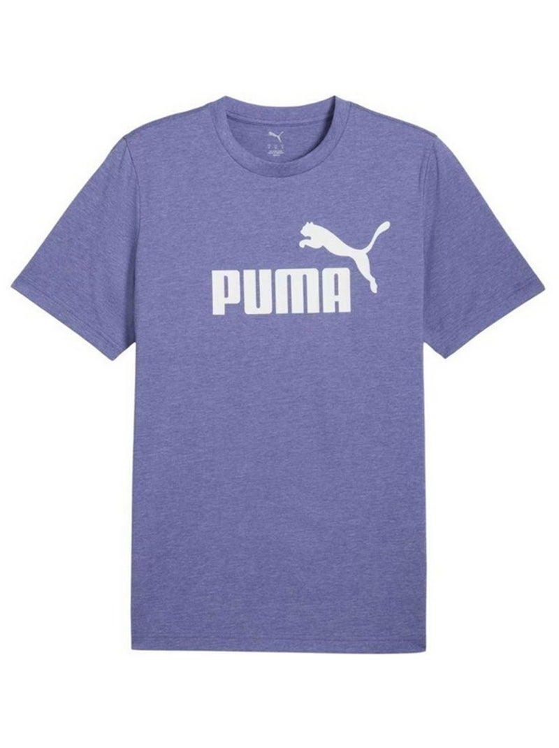 Puma - T-shirt style Logo ESS NO.1 Violet clair - Kiabi