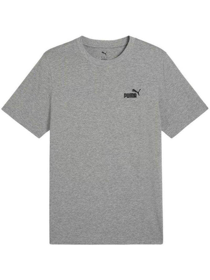Puma - T-shirt style Petit logo ESSENTIALS NO Gris clair - Kiabi