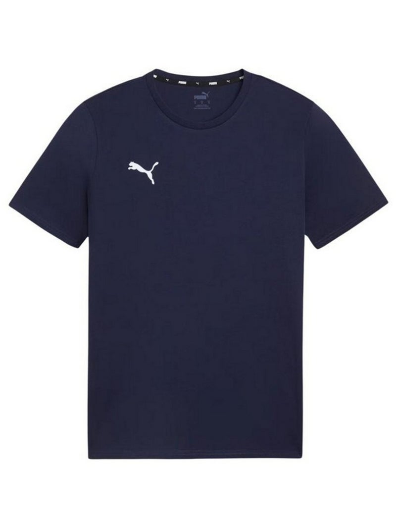 Puma - T-shirt TEAM GOAL CASUALS Bleu marine - Kiabi