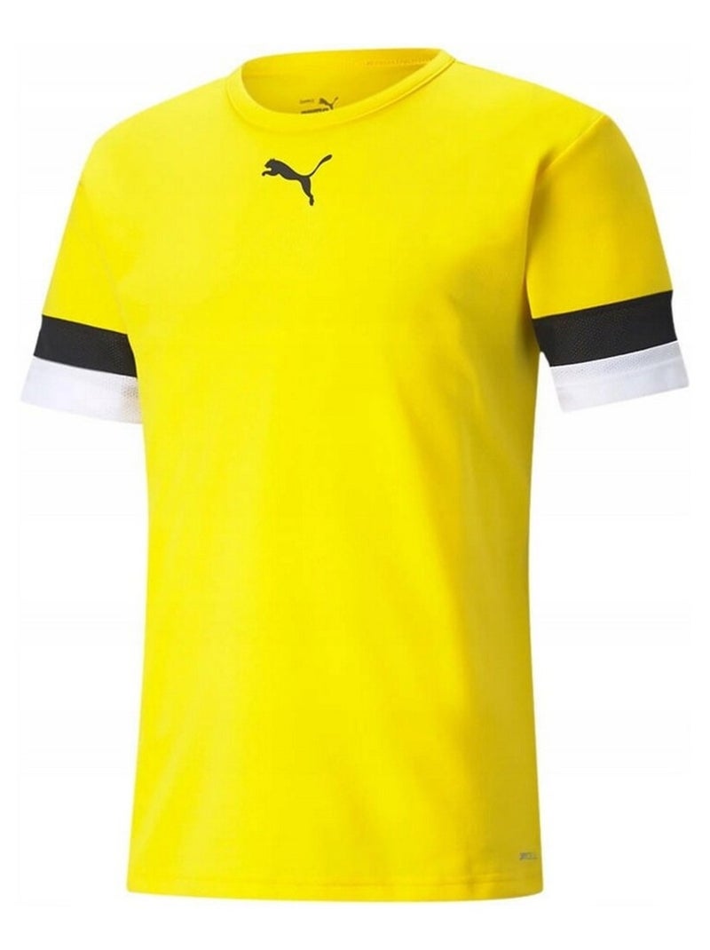 Puma - T-shirt TEAMRISE Jaune - Kiabi