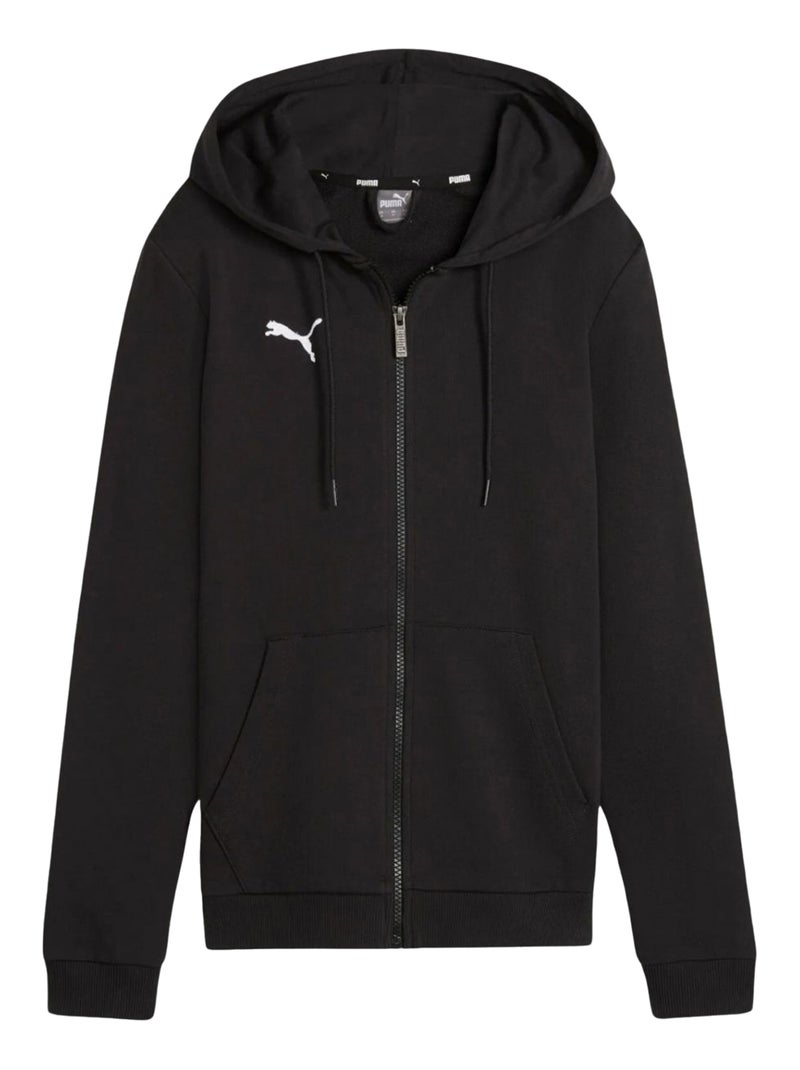 Puma - Veste à capuche TEAM GOAL CASUALS Noir - Kiabi