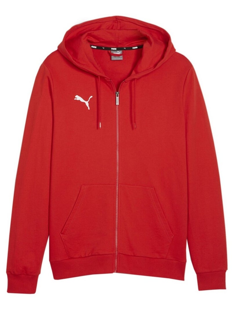Puma - Veste à capuche TEAM GOAL Rouge - Kiabi