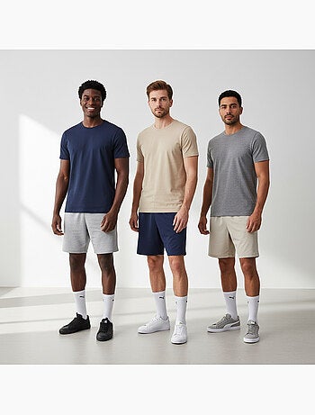 Puma chaussettes mixte crew pack 6 paires (lot) - coton doux, talon cousu