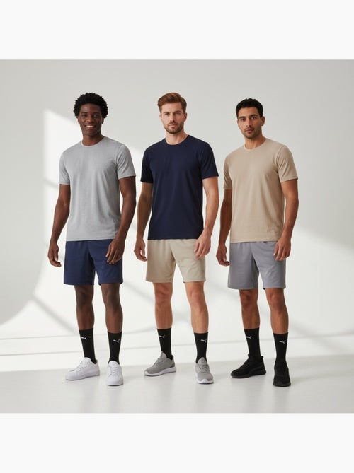 Puma chaussettes mixte crew pack 6 paires (lot) - coton doux, talon cousu - Kiabi Puma chaussettes mixte crew pack 6 paires (lot) - coton doux, talon cousu - Kiabi