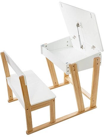 Pupitre d'écriture enfant avec rangement KIRON
