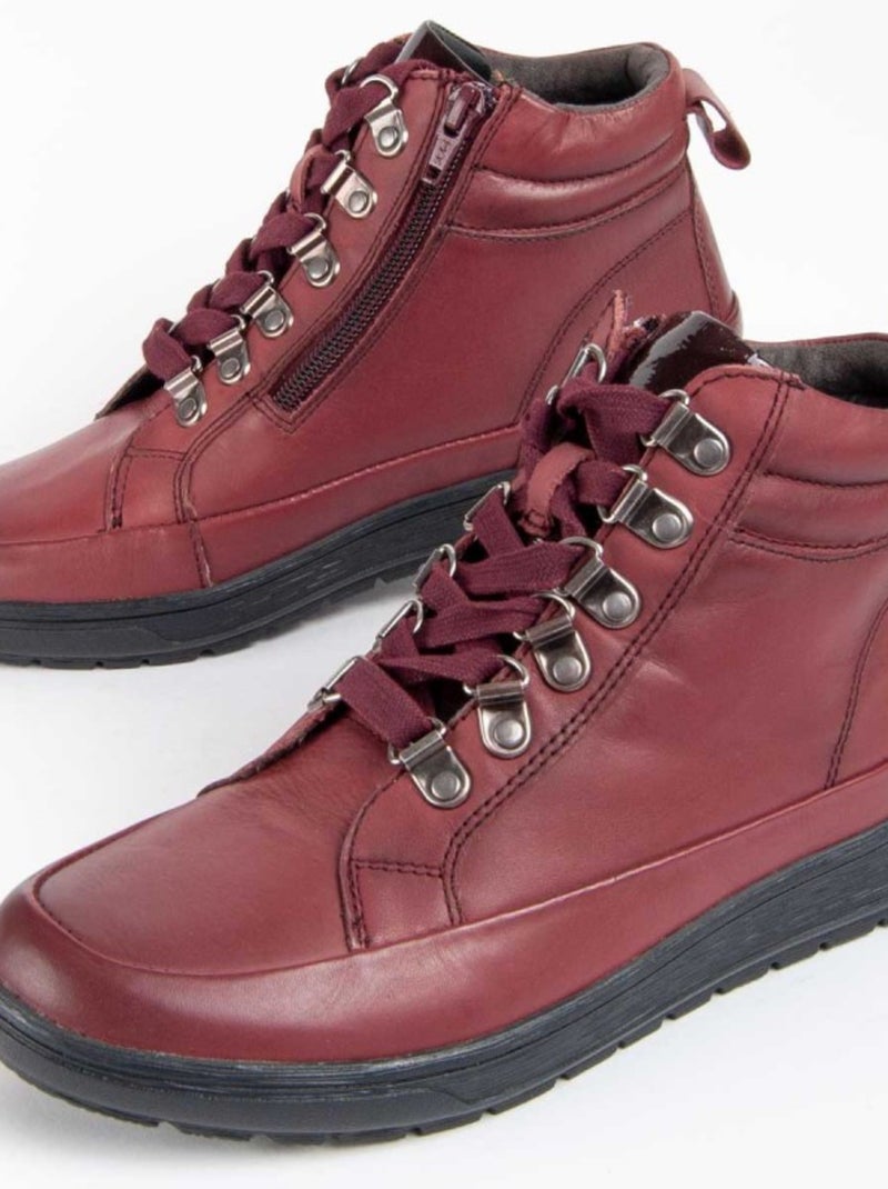 Purapiel Bottillons Botilina2 Rouge - Kiabi