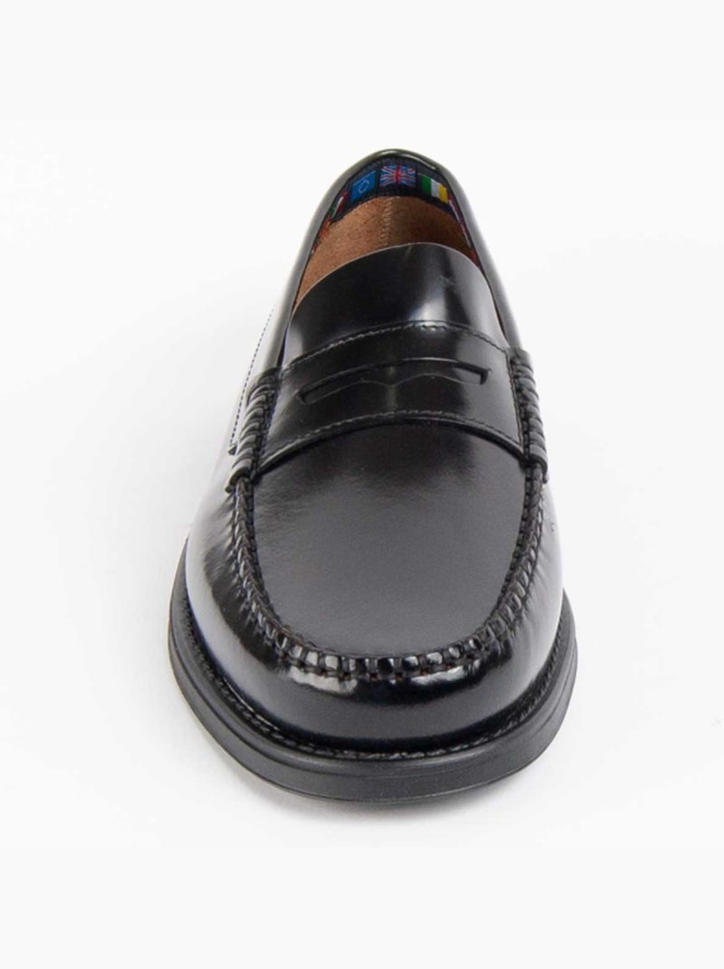 Purapiel Mocassin Castellar2 Noir - Kiabi