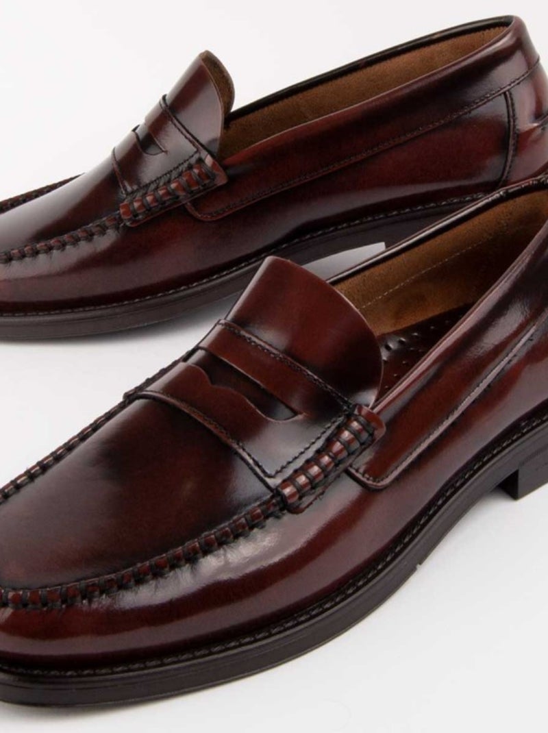 Purapiel Mocassin Castellar6 Marron - Kiabi