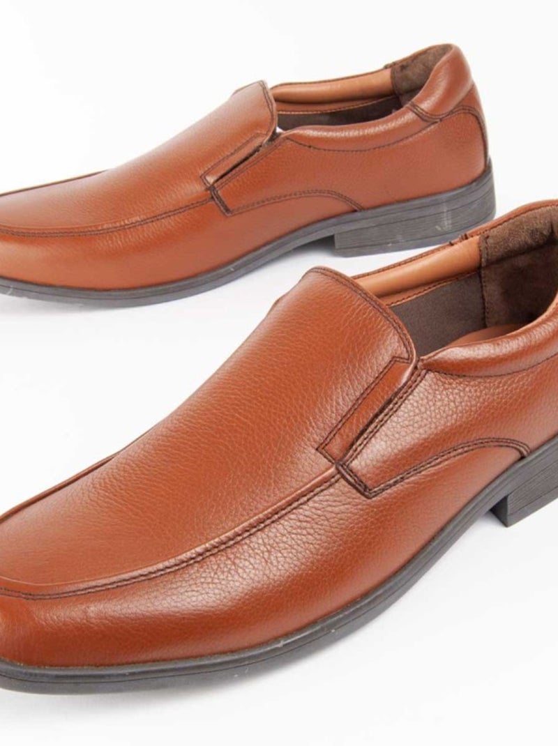 Purapiel Mocassin Confore8 Marron - Kiabi
