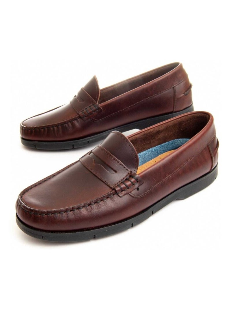 Purapiel Mocassin Mocca4 Rouge - Kiabi