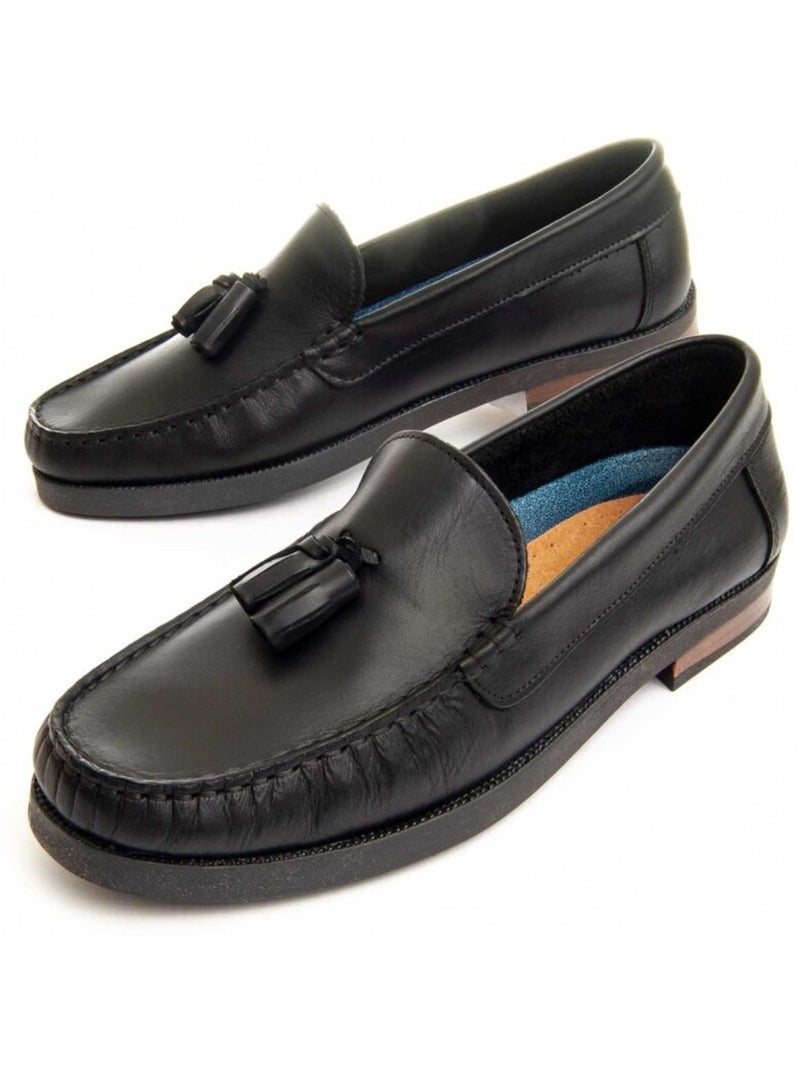 Purapiel Mocassin Mocca6 Noir - Kiabi