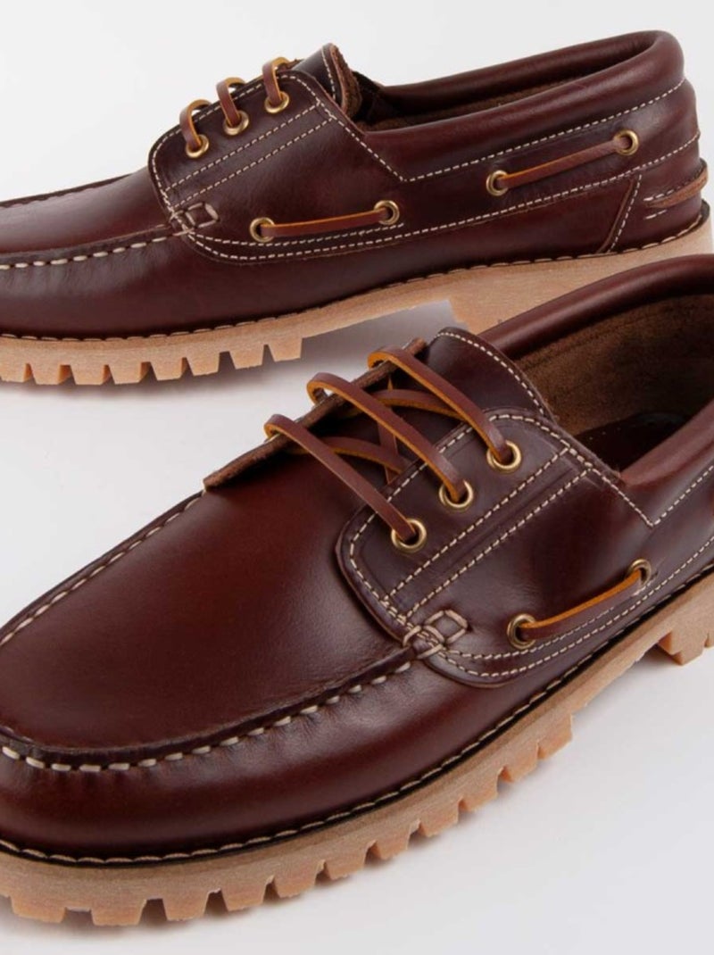 Purapiel Nautic Pullnauc Marron - Kiabi