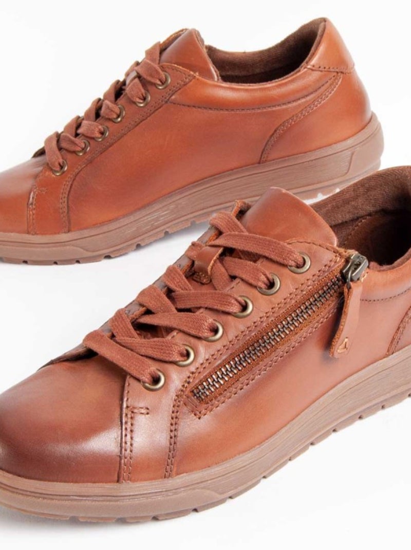 Purapiel Oxford Ailina Marron - Kiabi