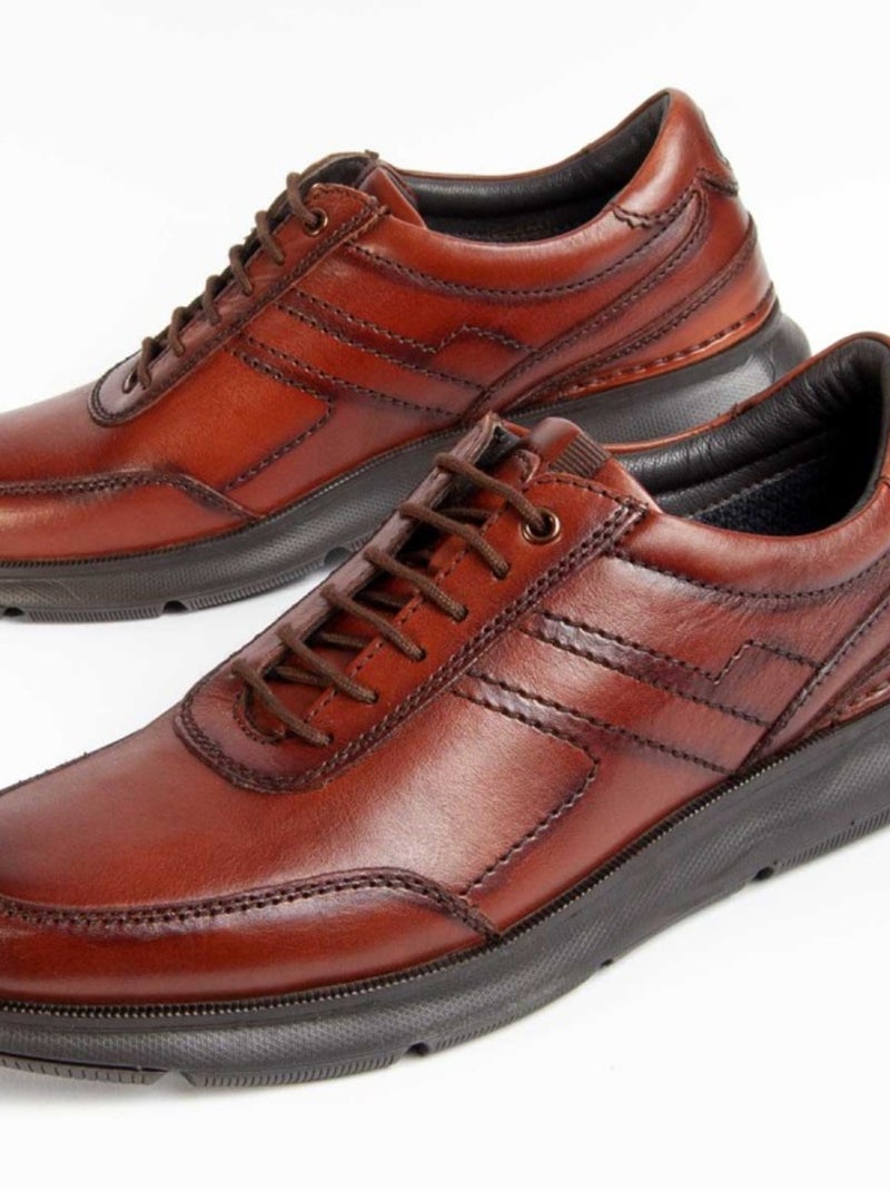 Purapiel Oxford Confore4 Marron - Kiabi