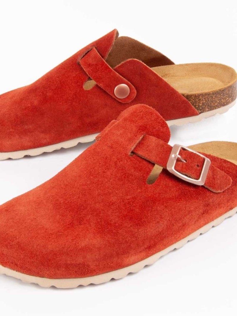 Purapiel Sabot Tejano Orange - Kiabi