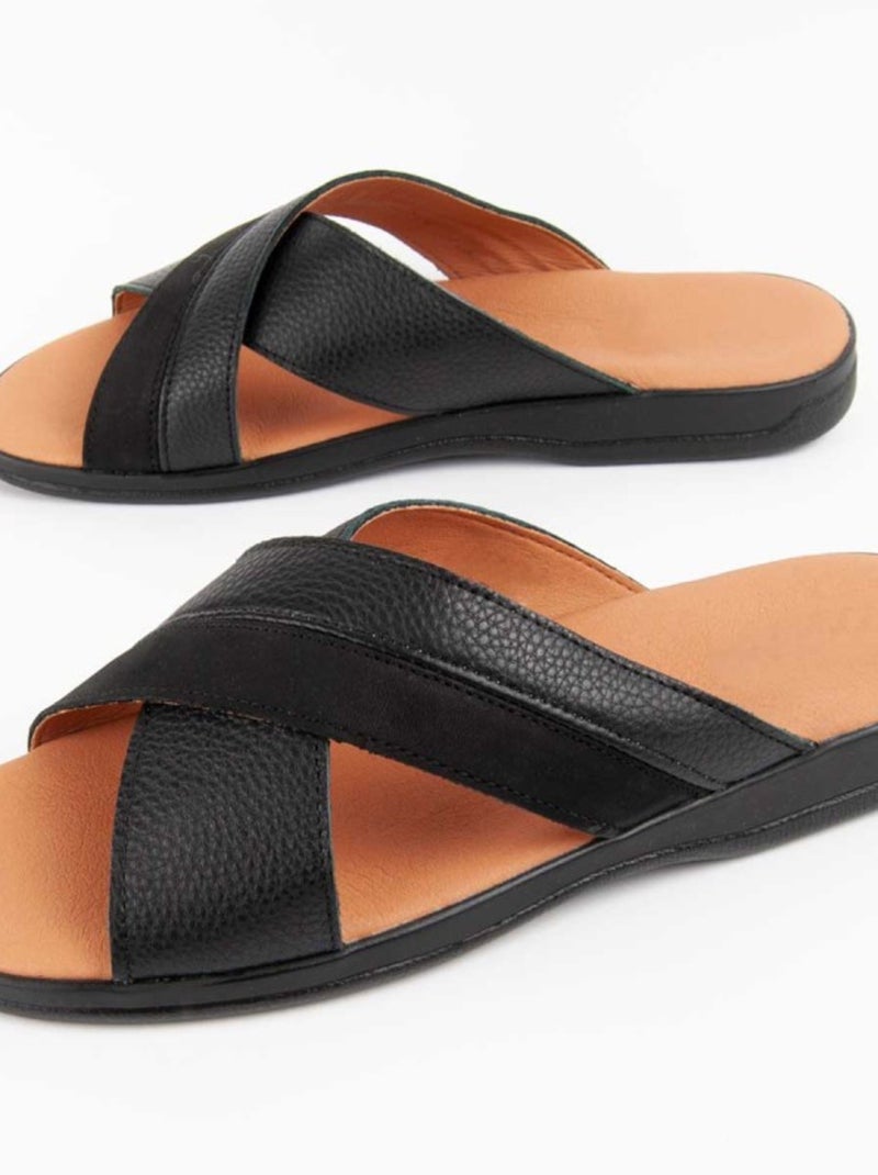Purapiel Sandale Beira Noir - Kiabi